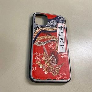 luxurious iphone 11 red case